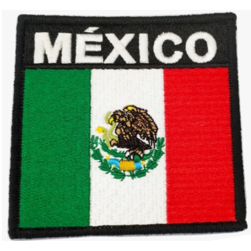 Machine Embroidery Small Flag Patch